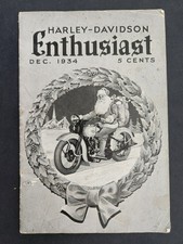 Usado, Anúncios antigos de acessórios de Papai Noel 1934 HARLEY-DAVIDSON ENTUSIAST magazine comprar usado  Enviando para Brazil