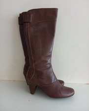 Clarks brown leather for sale  WORCESTER