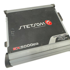 Amplificador de áudio mono carro Stetsom EX5000EQ 2-Ohm 5500W RMS @ 14.4V (Leia) comprar usado  Enviando para Brazil
