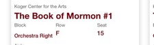 Book mormon tickets for sale  Irmo