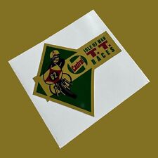 Adesivo de vinil clássico vintage Castrol IOM TT Isle Of Man Races LI TV SX Triumph comprar usado  Enviando para Brazil