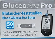 Usado, Tiras de Prueba de Glucosa Gluceofine Pro 50 Piezas PZN 11537128 Bz Teste comprar usado  Enviando para Brazil