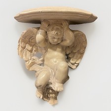 Usado, Arandela de parede decorativa antiga aparência vintage marfim querubim cupido resina prateleira de parede comprar usado Usado, Arandela de parede decorativa antiga aparência vintage marfim querubim cupido resina prateleira de parede comprar usado  Enviando para Brazil