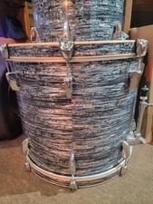 Pacote de concha Pearl Export 5 peças (usado) - prata grafite comprar usado  Enviando para Brazil