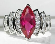 Marquise simulated ruby for sale  Middletown