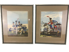 Framed military napoleonic for sale  CHICHESTER