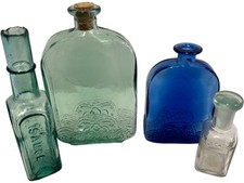 Vintage glass bottles for sale  HAVERFORDWEST