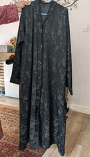 Printed black abaya for sale  SHEFFIELD