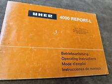Uher report 4000 usato  Sassano