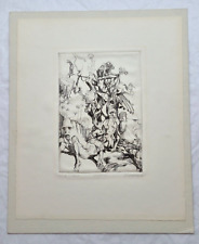 Vintage 1969 etching for sale  Concord