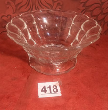 bowl heavy fruit glass for sale  MANSFIELD