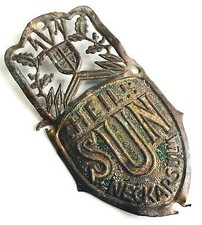 Steuerkopfschild heil sun gebraucht kaufen  Velbert