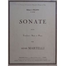 Martelli henri sonate d'occasion  Blois