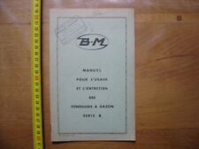 Old manual for d'occasion  Expédié en Belgium
