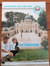 Bastelbogen petersdom ausschne gebraucht kaufen  Augsburg