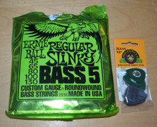 Ernie Ball Regular Slinky Bass 5 Cordas 45-130 #2836 ~ + 6 Escolhas Bônus ~ (n) comprar usado  Enviando para Brazil