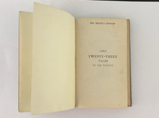 Antique Book 23 Tales By Leo Tolstoy Circa 1920 comprar usado  Enviando para Brazil