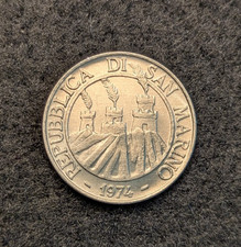 San Marino 1974 Unc. Abelha meleira, alumínio,, FAO comprar usado  Enviando para Brazil