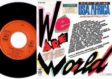 USA For Africa - We Are The World / Grace | 7" Japan 07SP 880, usado comprar usado  Enviando para Brazil
