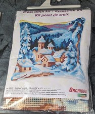 Kit de travesseiro Orchidea Winter Village ponto cruz almofada 99041 16 X 16 EXCLNT comprar usado Kit de travesseiro Orchidea Winter Village ponto cruz almofada 99041 16 X 16 EXCLNT comprar usado  Enviando para Brazil