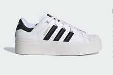 Tênis Adidas Originals Feminino Superstar Bonega Plataforma EUA 8 Branco  comprar usado  Enviando para Brazil