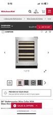 Kitchenaid kuwr214ksb right for sale  Lanham