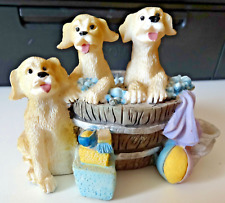 Figurine chiots bain d'occasion  Saint-Arnoult-en-Yvelines