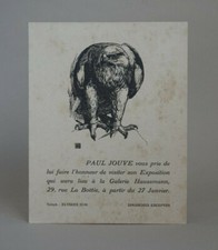 Paul jouve. rare d'occasion  Expédié en Belgium