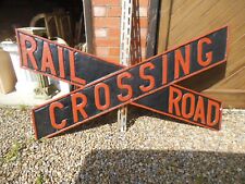 Railroad crossing sign for sale  YORK