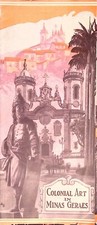 Usado, Folheto de Viagem Arte Colonial em Minas Geraes Brasil Vintage comprar usado  Enviando para Brazil