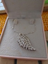 Qvc diamonique angel for sale  TELFORD