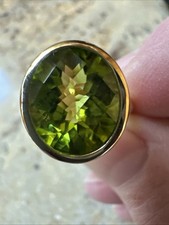 Ring 375 peridot gebraucht kaufen  Unterschleißheim