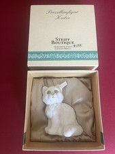 Steiff porzellanfigur katze gebraucht kaufen  Langenhagen