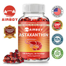 120 peças astaxantina 12mg - Antioxidante, suporta a saúde da pele, olhos, articulações e coração comprar usado  Enviando para Brazil