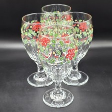 Libbey christmas red for sale  Savannah