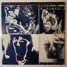 Pôster The Rolling Stones Emotional Rescue 1980 disco de vinil álbum LP original comprar usado  Enviando para Brazil