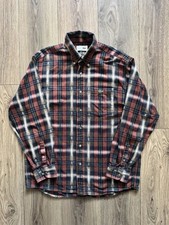 Używany, Vintage 90s Flannel Shirt Lacoste Tartan Aztec na sprzedaż  PL