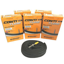 Usado, Tubos internos de estrada Continental Race 28 700c 42/60/80mm Presta 20-25 (encaixotado) comprar usado  Enviando para Brazil