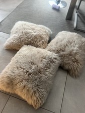 Fellkissen teddykissen boho gebraucht kaufen  Oberhausen