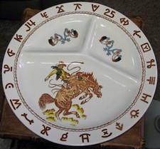 Usado, Vintage Fred Roberts Western Cowboy, Placa de Grelha de Rodeio, 11,25" comprar usado  Enviando para Brazil