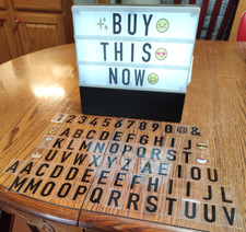sign board readerboard letter for sale  Somers