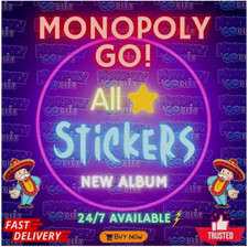 Monopoly stickers stars d'occasion  Expédié en Belgium