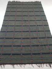 Cobertura de lã americana antiga reversível tear jacquard 234x140 cms comprar usado  Enviando para Brazil