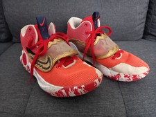 Tênis de basquete Nike KD TREY 5x vermelho/dourado masculino EUA 9 CE, usado comprar usado  Enviando para Brazil