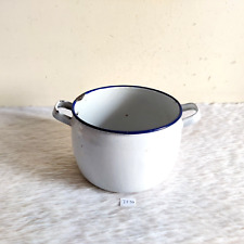 Bacia de esmalte vintage década de 1930 Kockums azul e branco ferro Suécia colecionável IE90, usado comprar usado  Enviando para Brazil
