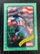 2025 Topps Chrome Marvel Comics Capitán América/99 Hulk Green Lazer #185 segunda mano  Embacar hacia Mexico