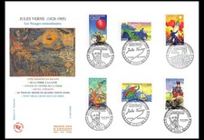 Fdc série timbres d'occasion  Crécy-la-Chapelle