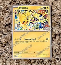 Promo Pikachu 2025 Campeonato Mundial SVP EN 225 Mundos Pokémon PROMOCIÓN NUEVA segunda mano  Embacar hacia Mexico