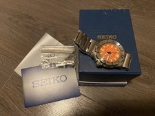 Seiko Orange Monster masculino 7S26-0350 relógio de mergulho 200m automático com pulseira, usado comprar usado Seiko Orange Monster masculino 7S26-0350 relógio de mergulho 200m automático com pulseira, usado comprar usado  Enviando para Brazil