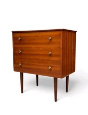 Walnut chest drawers for sale  LICHFIELD